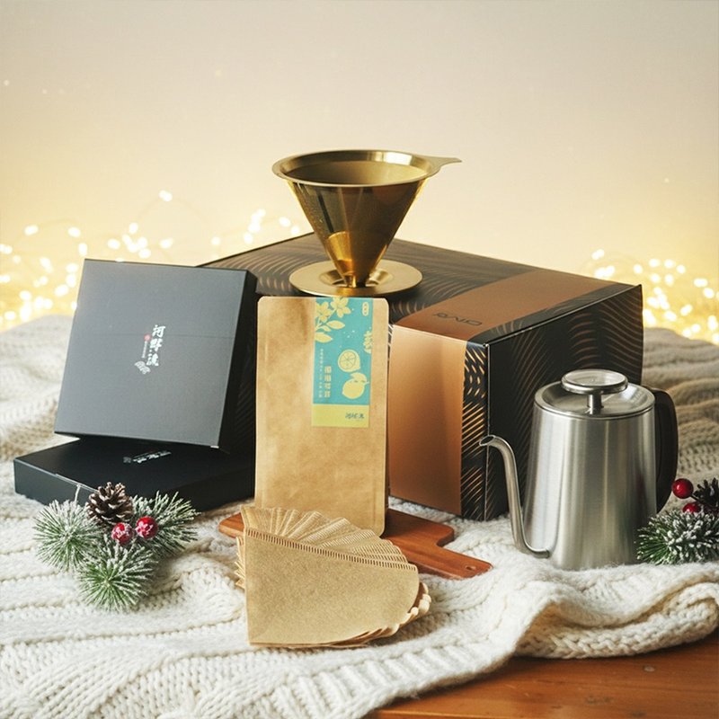 Driver 缤纷手冲咖啡圣诞礼盒组 - 咖啡壶/周边 - 不锈钢 
