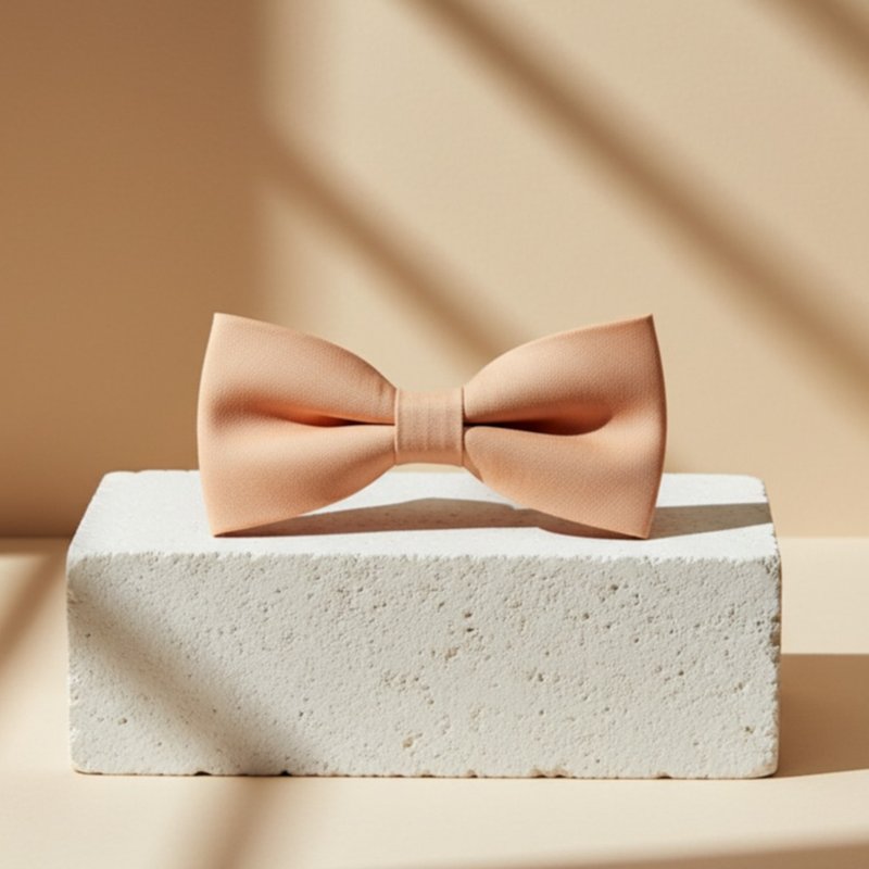 蜜柑橘领结 - 领结/领巾 - 其他人造纤维 橘色