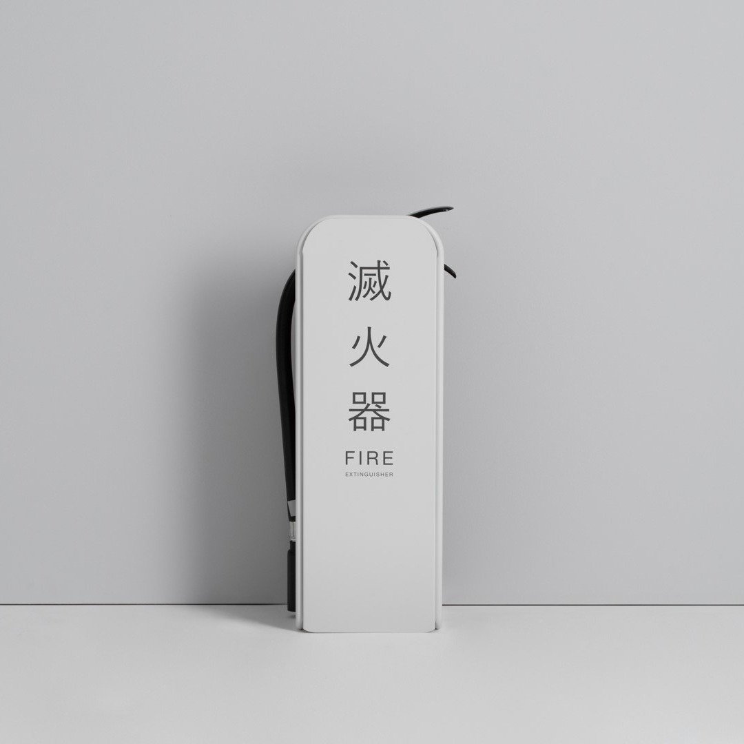 OUTLINE 线框灭火器架 - 其他 - 其他金属 白色