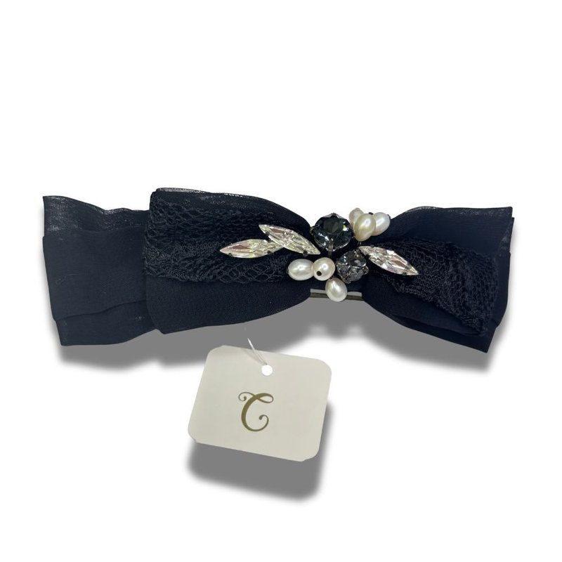 COMPLEX BIZ 弹簧夹系列 水晶 仿珍珠 - 发饰 - 水晶 多色