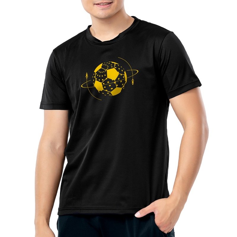 MIT专利呼吸图T - 星球大战 - 足球 吸湿排汗衣 足球衣 机能服 - 男装运动衣 - 聚酯纤维 白色