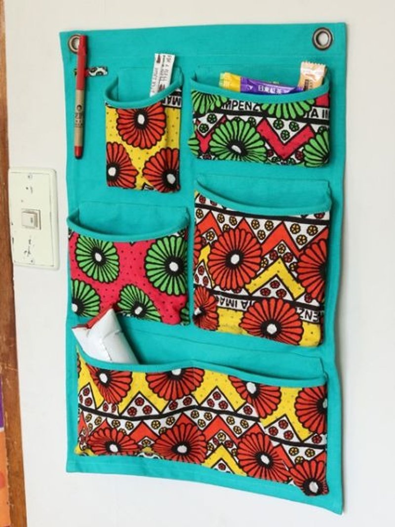 【预购中】✱民族图腾壁挂袋✱(三色) - 摆饰 - 棉．麻 多色