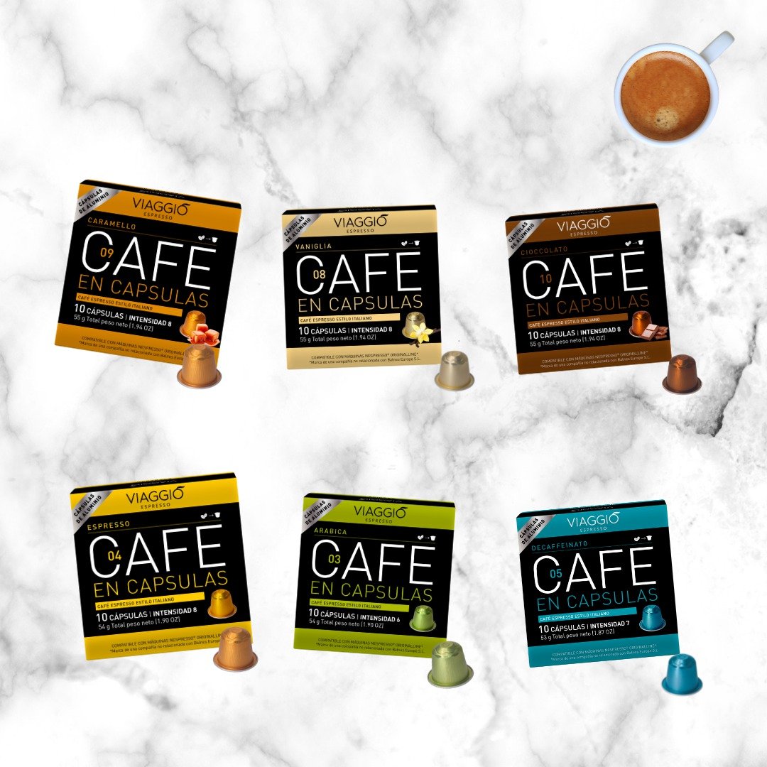 【Nespresso适用】6盒优惠套装 西班牙Viaggio Espresso 精选 - 咖啡 - 其他材质 多色