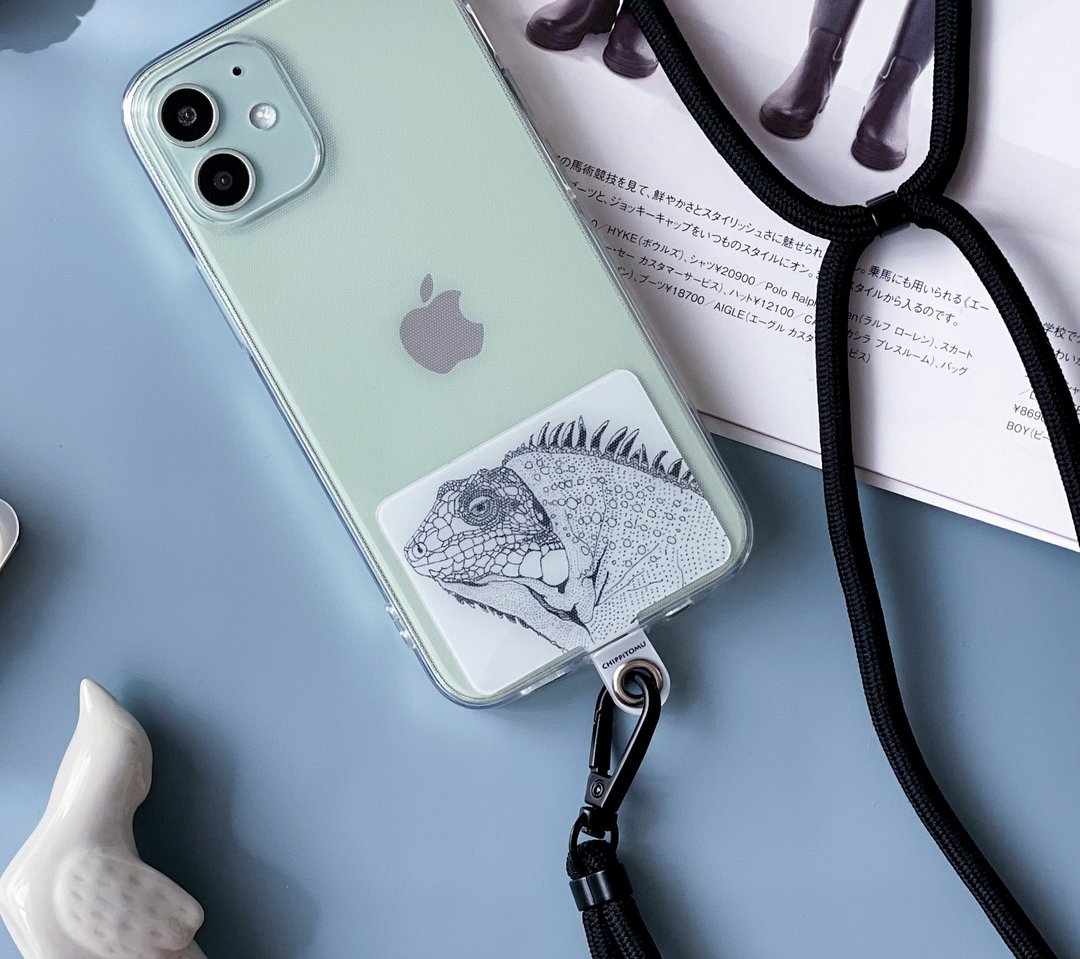 Iguana's smartphone strap - 手机配件 - 尼龙 多色
