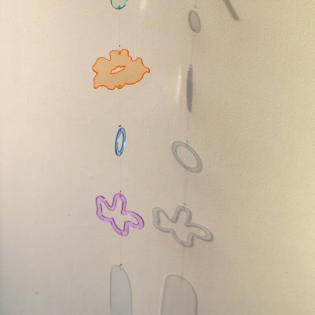 Orange flower - acrylic sun mobile - 其他 - 压克力 