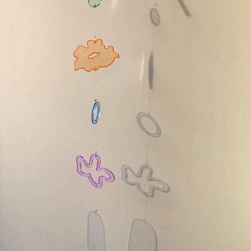 Orange flower - acrylic sun mobile - 其他 - 压克力 