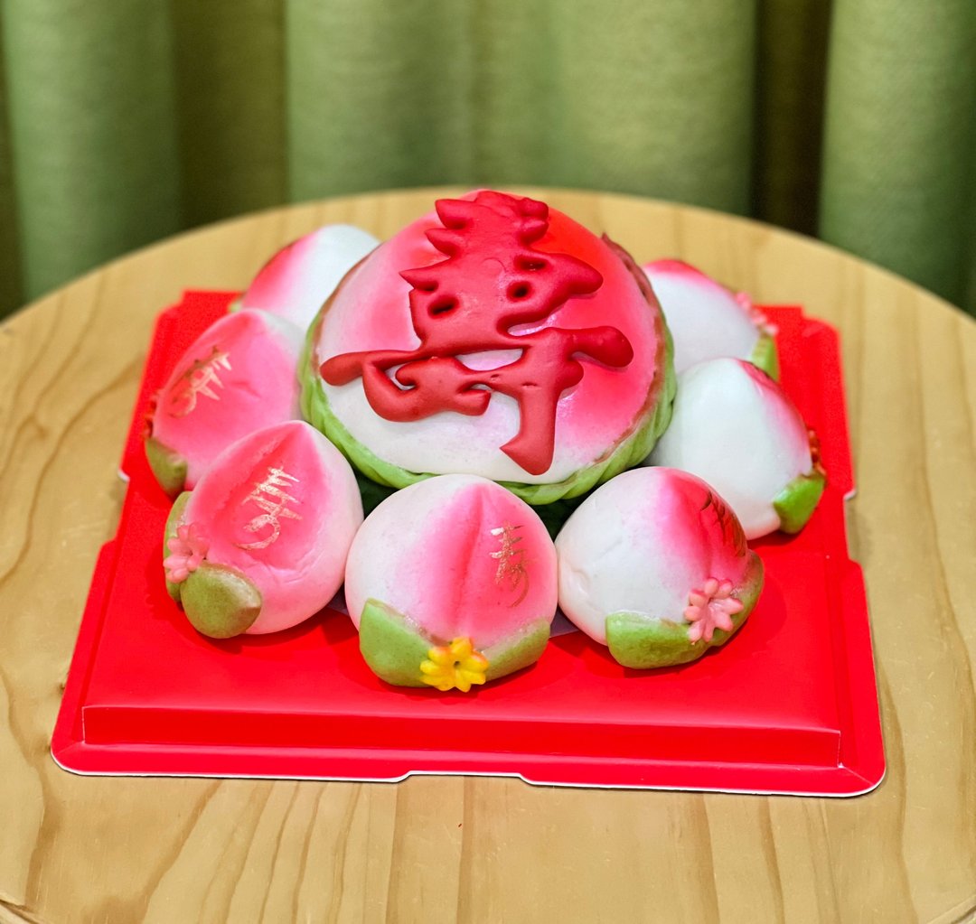 祝寿 寿桃礼盒组 - 其他 - 纸 红色