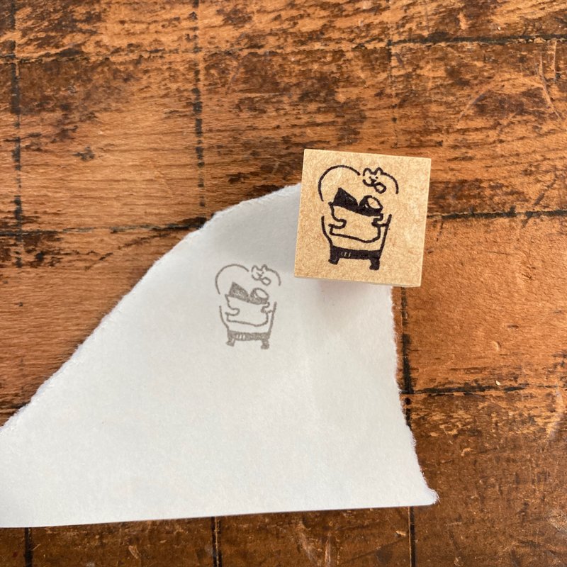 muu 酱印章 / 烤蕃薯 - 印章/印台 - 橡胶 卡其色