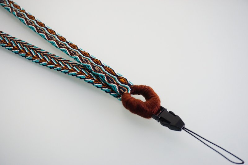 手机挂绳 识别证 手工梭织织带 - 挂绳/吊绳 - 棉．麻 多色