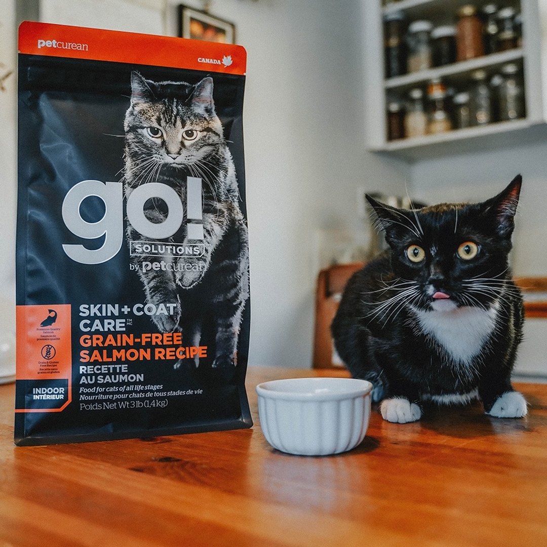 【猫主食】go! 野生鲑鱼全猫 皮毛保健系列 无谷 猫饲料 - 猫罐头/鲜食 - 新鲜食材 