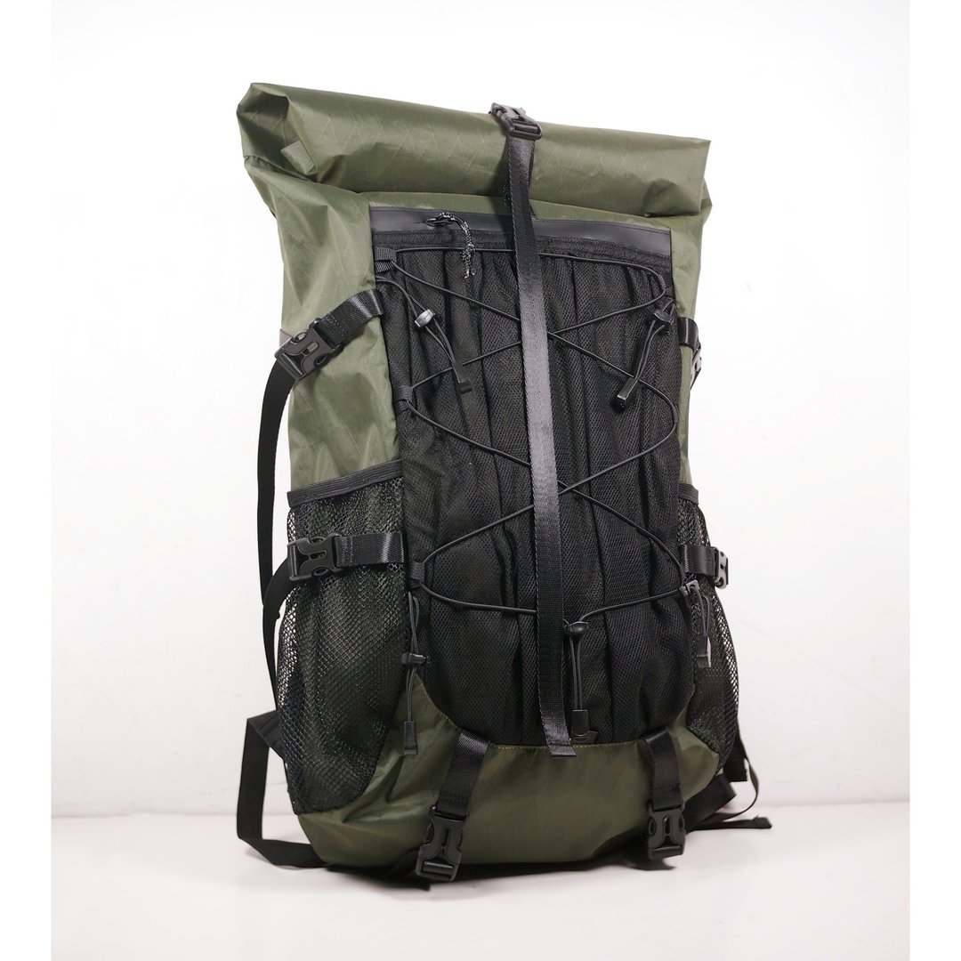 新品万岁! X-PAC客制拼色 登山包 后背包 露营 轻量化登山背包 - 后背包/双肩包 - 防水材质 绿色