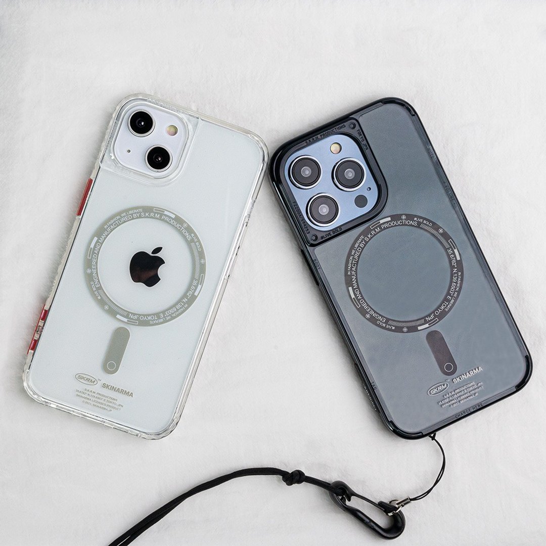 iPhone 14 系列 Saido 低调风格四角防摔手机壳 支持磁吸(3色) - 手机壳/手机套 - 其他材质 透明