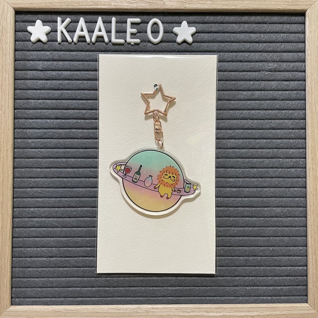 KaaLeo - 钥匙圈 钥匙扣 狮子 随时行乐 - 钥匙链/钥匙包 - 其他材质 多色