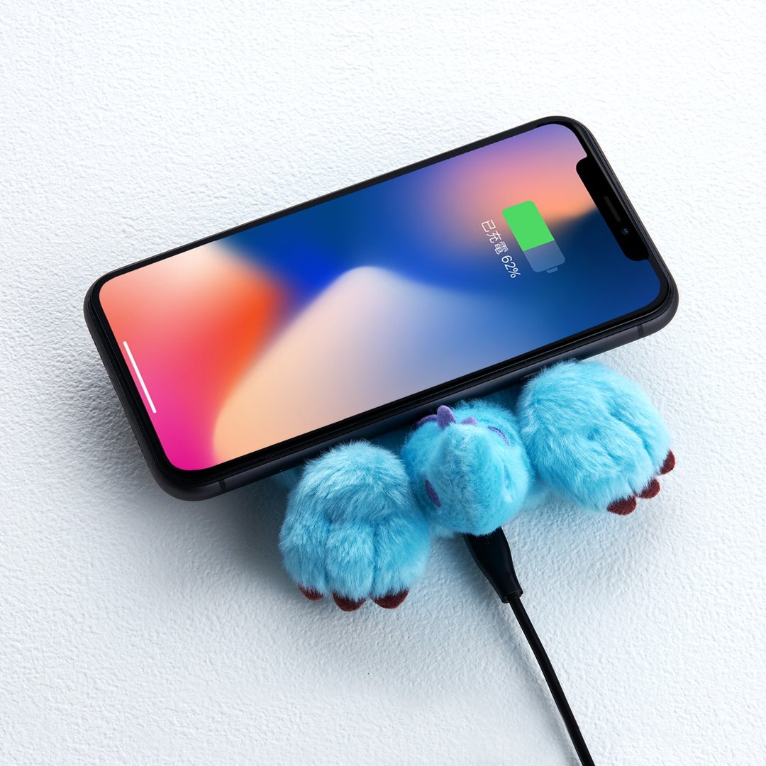 【iPhone14 Pro】怪兽电力公司毛怪电臀无线充电座-毛怪 - 手机充电及周边 - 其他材质 蓝色