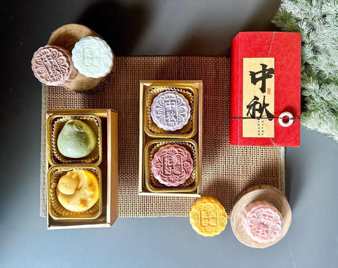 【7/31 前订购 9 折】中秋月饼皂礼盒 - 两大入礼盒 - 肥皂/手工皂 - 其他材质 多色