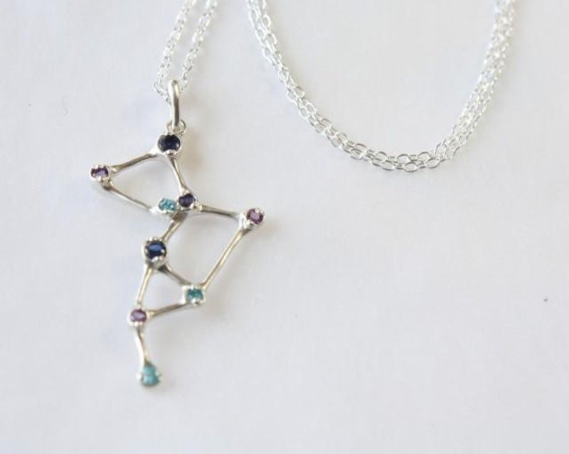 twinkle-pendant-night1 - 项链 - 其他金属 银色