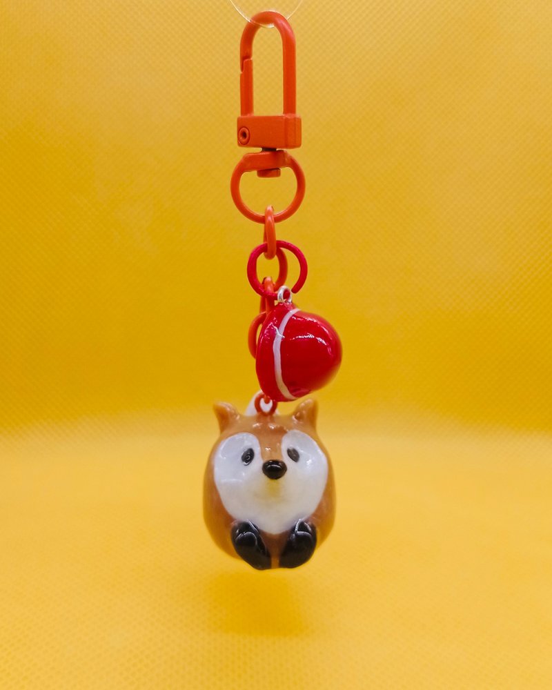 帽子收藏家红狐狸钥匙圈 - 钥匙链/钥匙包 - 其他材质 