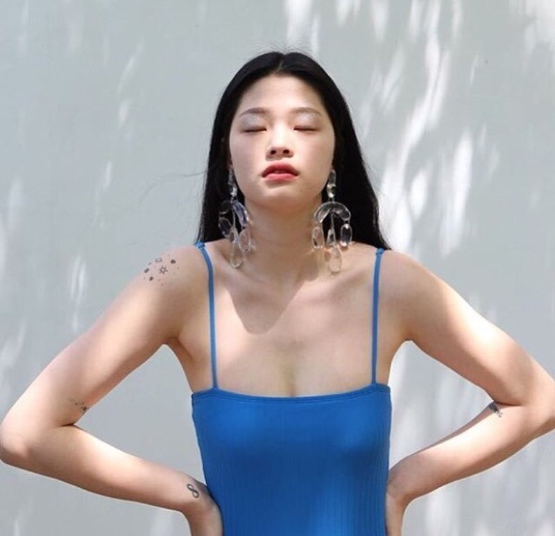 Aprilpoolday Swimwear / YOYO / Blue / M - 女装泳衣/比基尼 - 其他材质 蓝色