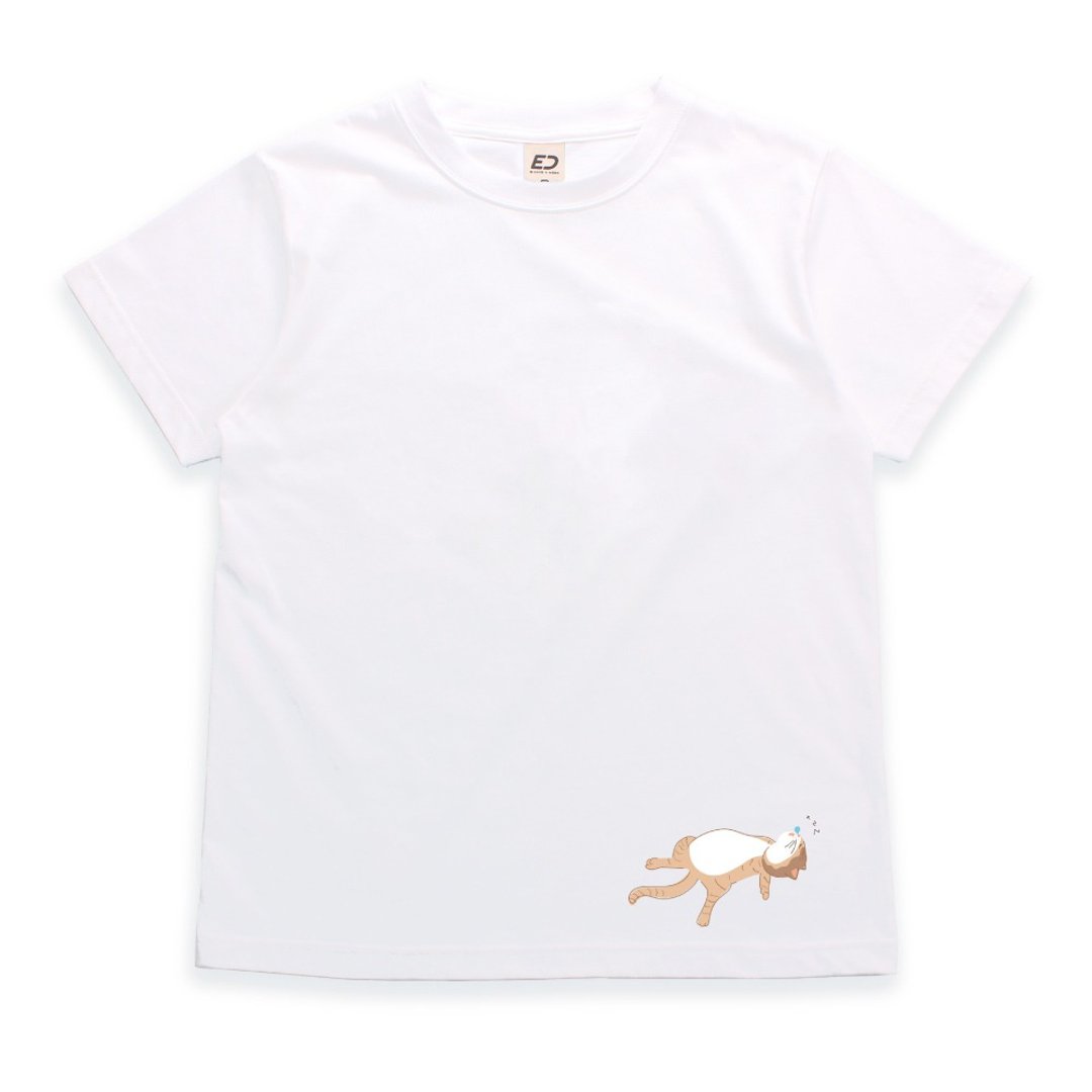 【斑贵妃】ZZZ  短T/女上衣/男上衣/T-Shirt - 女装 T 恤 - 棉．麻 白色