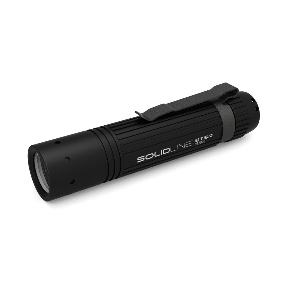 德国SOLIDLINE ST6R 航空铝合金充电型手电筒 - 露营用品 - 铝合金 