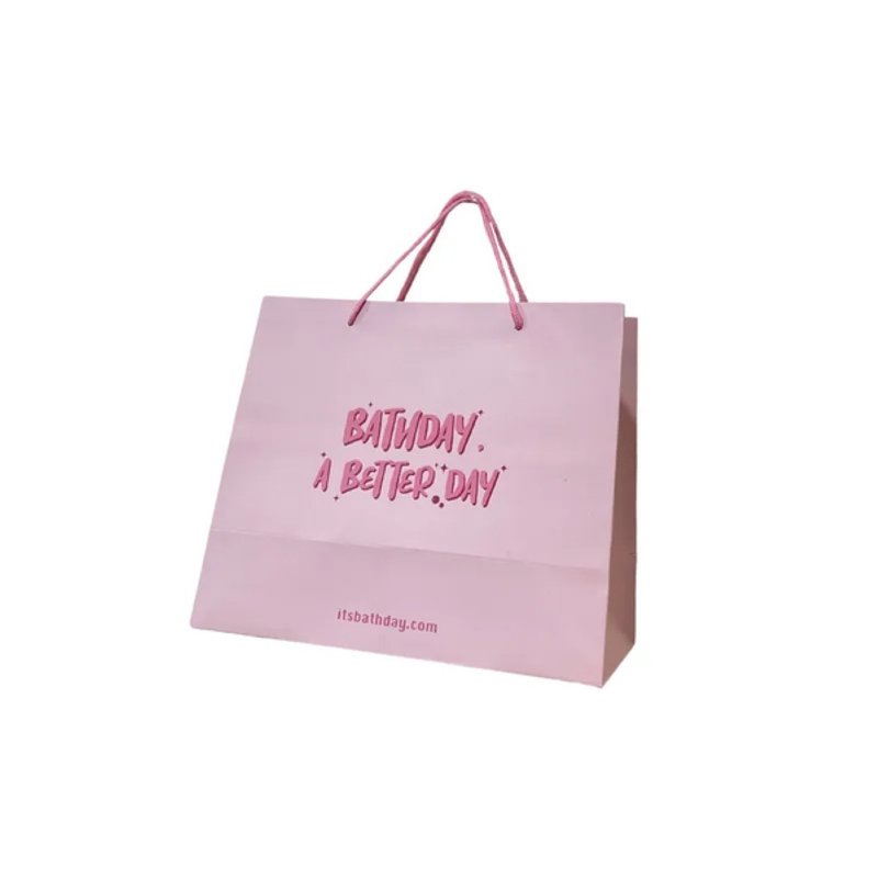 【BATHDAY 】品牌纸袋 - 手提包/手提袋 - 纸 