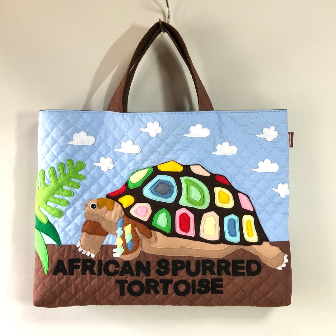 Book Bag - Emperor Penguin (Sax Yellow) Quilting/Appliqué - for Boys/Girls - 其他 - 棉 蓝色