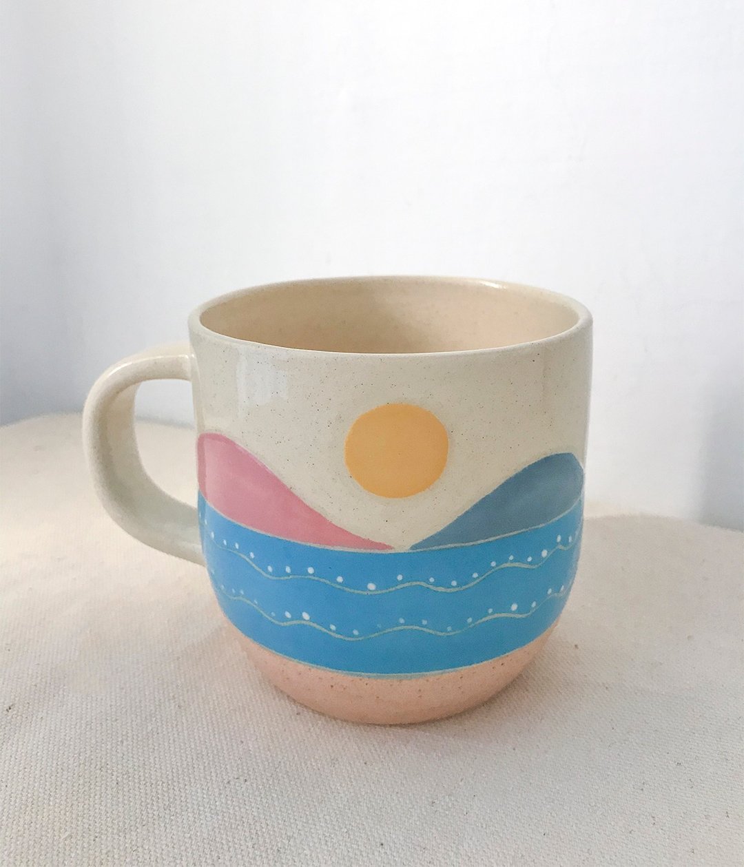 宁静的海 马克杯 - 咖啡杯/马克杯 - 陶 蓝色