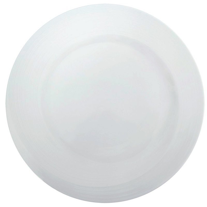 Esprit White 活力纯白骨瓷平盘(30cm) - 盘子/餐盘/盘架 - 瓷 白色