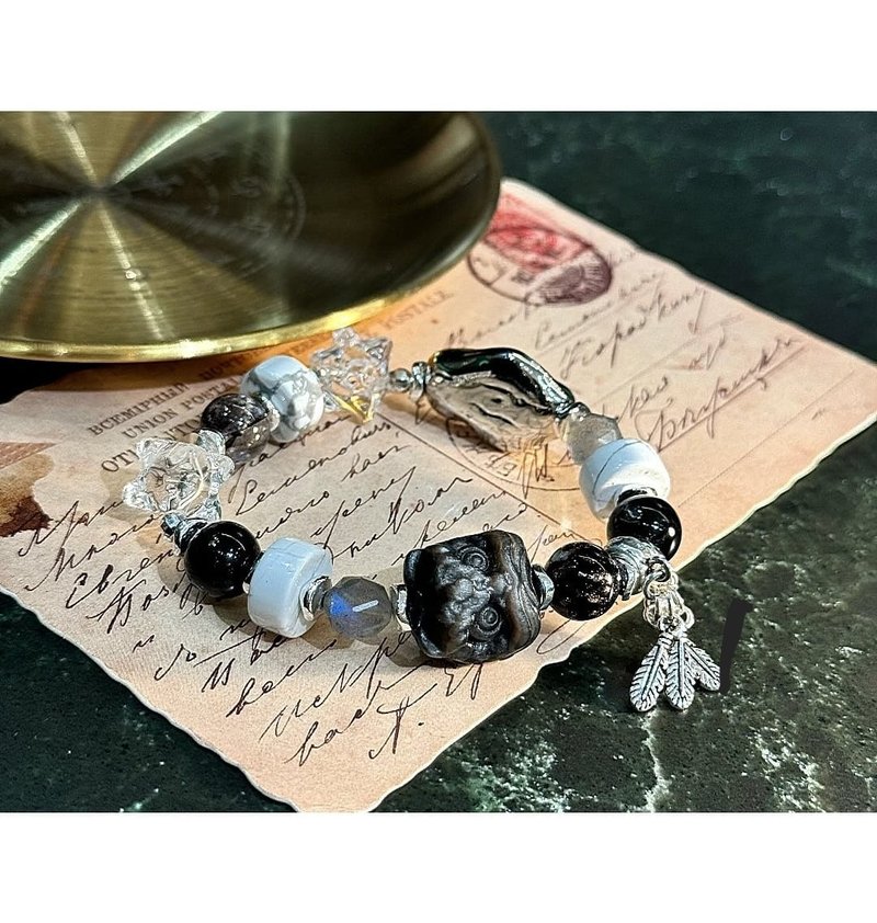 梅尔卡巴醒狮系列@香薫水晶手链 - 手链/手环 - 水晶 绿色