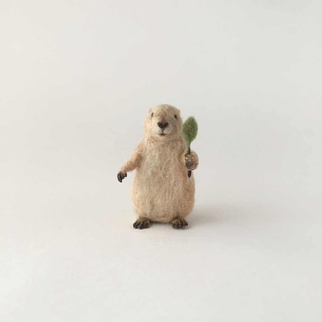 Prairie dog - 玩偶/公仔 - 羊毛 