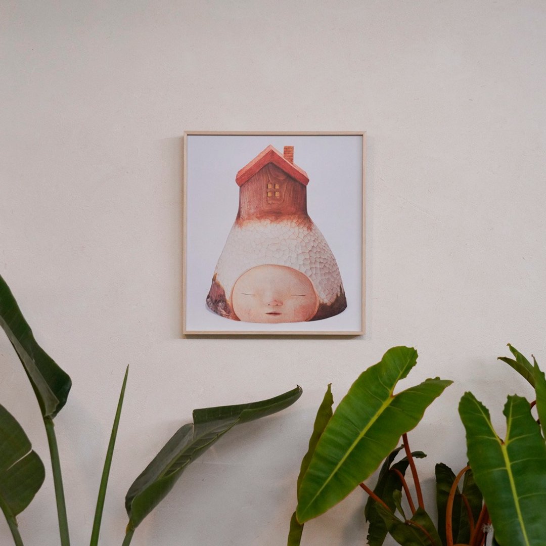 【艺术挂画】中村萌 Moe NAKAMURA: Like a home - 海报/装饰画/版画 - 纸 