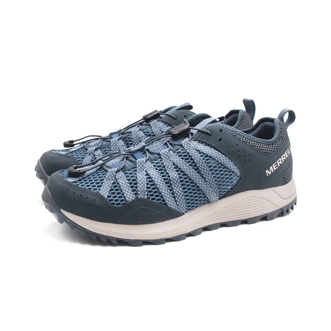 MERRELL WILDWOOD AEROSPORT水陆两栖速干运动鞋 男鞋-蓝色 - 男款运动鞋/球鞋 - 其他材质 