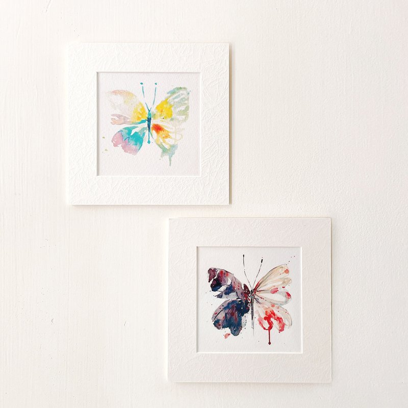 Alice Hobbey 复制原画/挂画/装饰/水彩画/插画/蝴蝶 - 海报/装饰画/版画 - 纸 多色