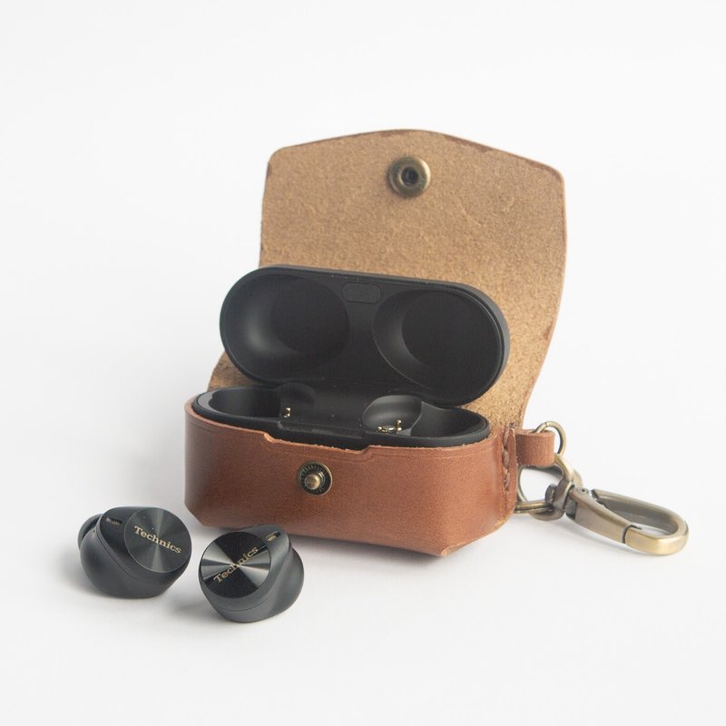 可刻名Technics EAH-AZ100 定制耳机皮革保护套 - 耳机 - 真皮 多色