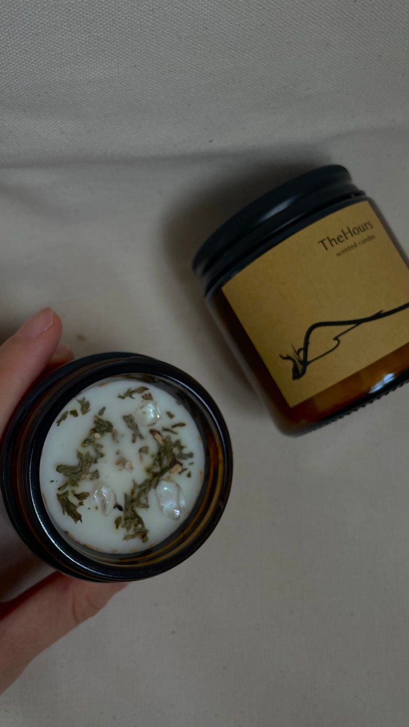 山曦净谷 | 秘鲁圣木 净化蜡烛 净化水晶 TheHours - 蜡烛/烛台 - 蜡 
