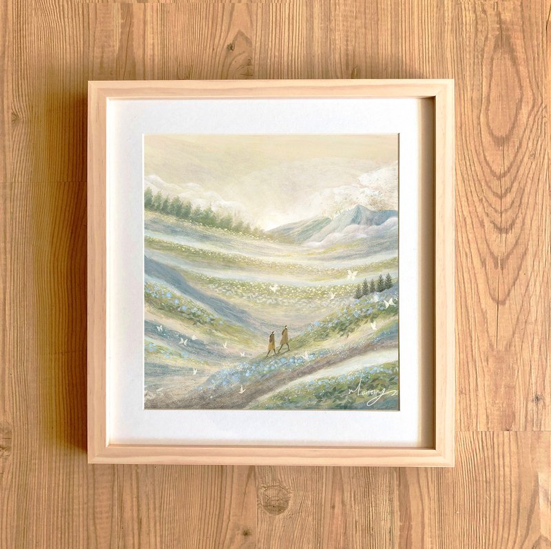 艺术微喷复制画 - 山林里的诗意与远方 - 海报/装饰画/版画 - 纸 
