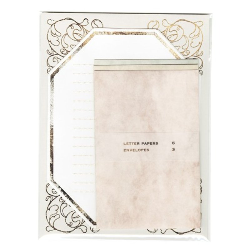 烫金信纸组 - 卡片/明信片 - 纸 