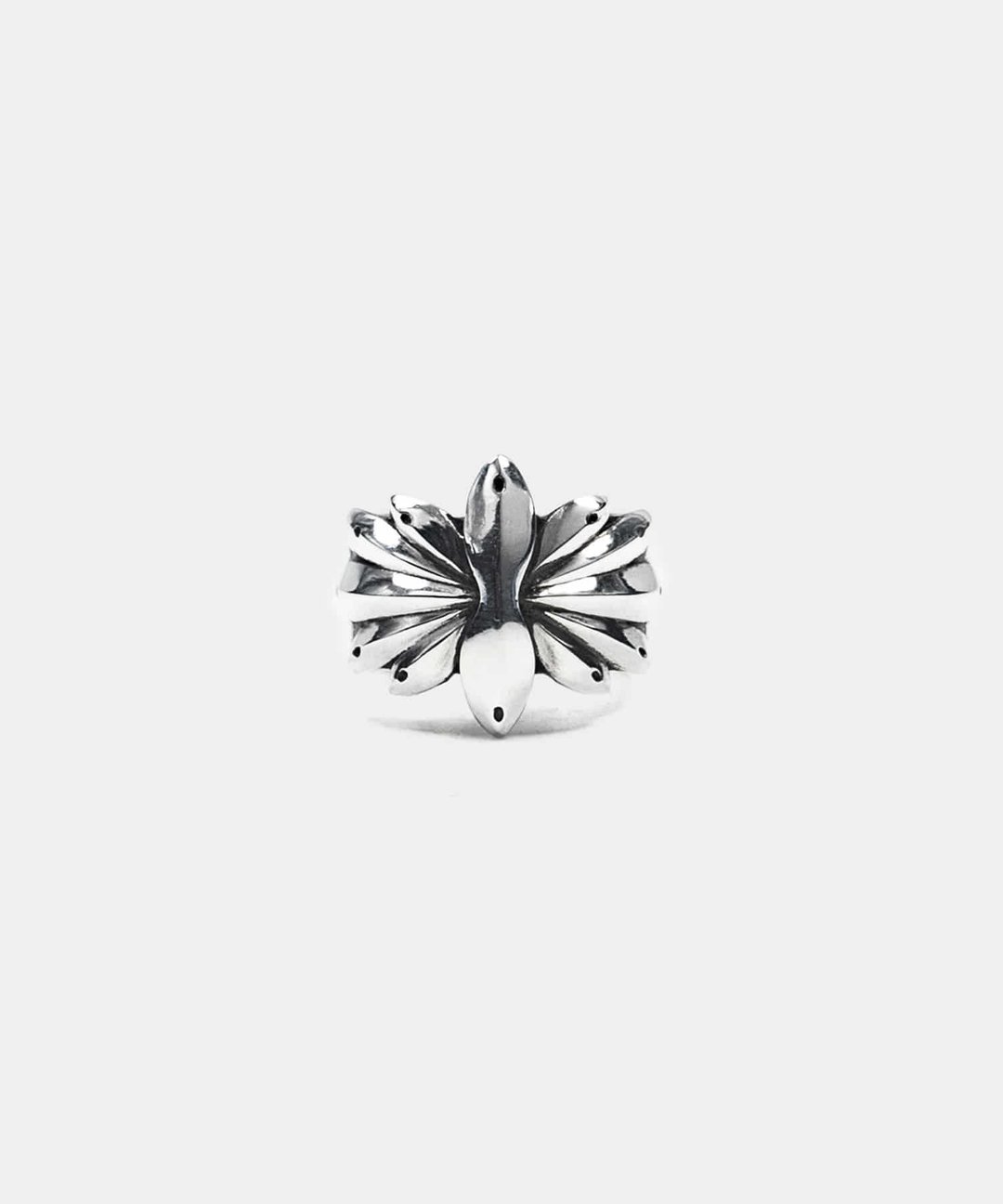 Silver Frost Bold Ring - 戒指 - 纯银 