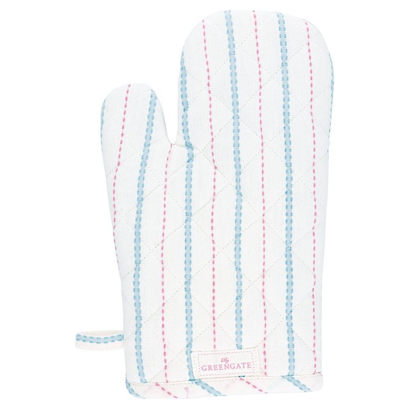 【新品】丹麦GreenGate Leonine pale blue 隔热手套 - 手套 - 聚酯纤维 多色
