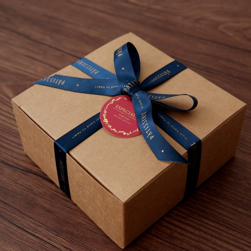 No.29 Blue - 常温点心小礼盒 - 附吊牌 - 手工饼干 - 新鲜食材 蓝色