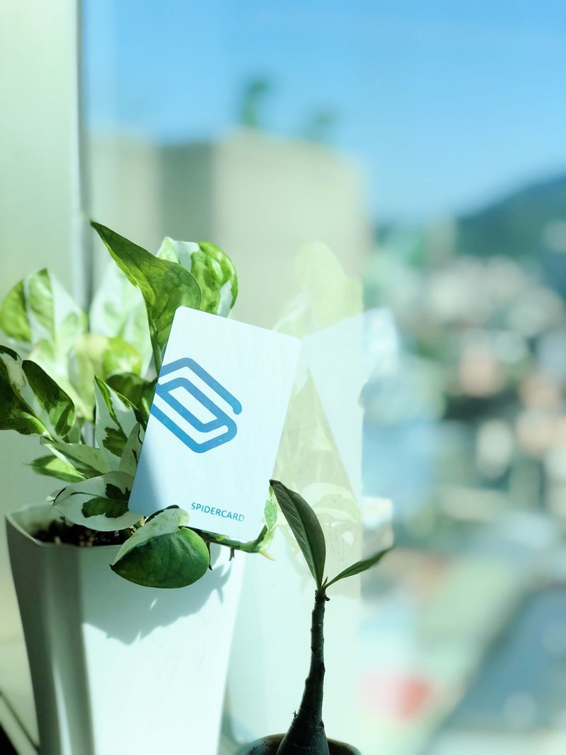 星空灰 - SpiderCard 数位名片NFC卡 - 数码小物 - 环保材料 
