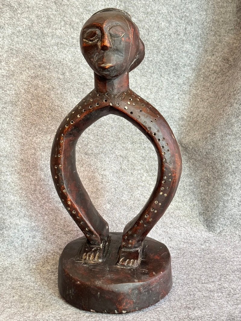 非洲艺术_木雕神像_占卜祖灵 - 摆饰 - 木头 咖啡色