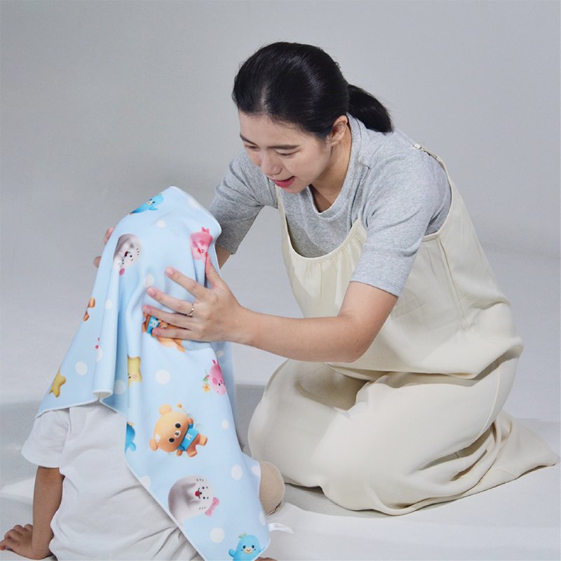 公益募集【呼呼小宇宙自黏擦发巾】好好棉 x 现代妇女基金会 - 毛巾浴巾 - 聚酯纤维 