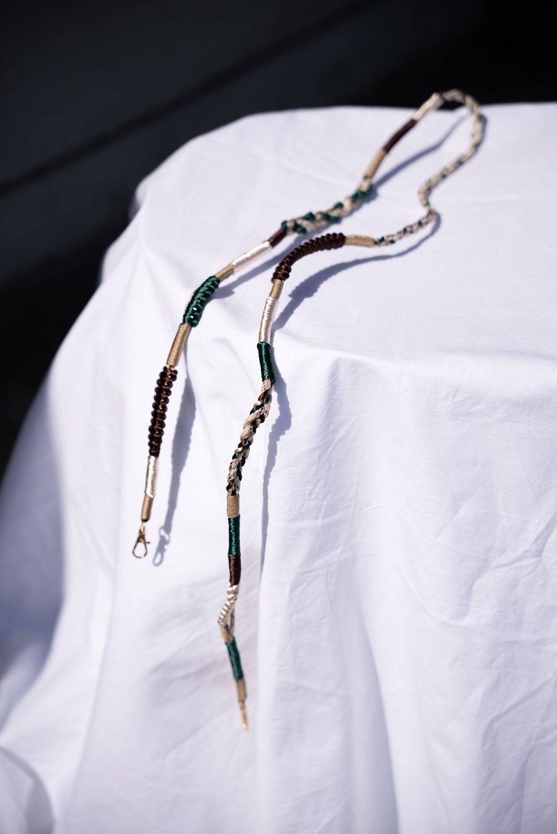 MULTI STRAP 120 -green- 吊饰 - 挂绳/吊绳 - 其他人造纤维 