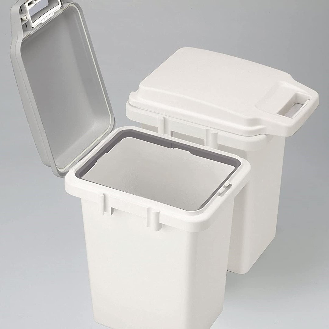 日本 RISU 掀盖式抗菌防臭链接垃圾桶 33L - 垃圾桶 - 塑料 