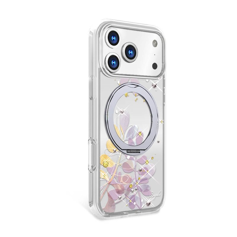 apbs iPhone 17/16/15/14/13 军规360旋转磁吸立架钻壳-若歌诗 - 手机壳/手机套 - 其他材质 多色