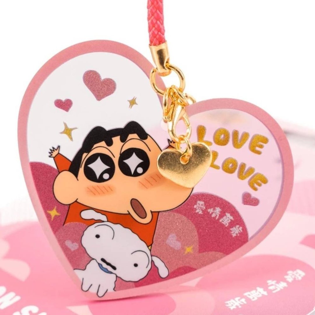 蜡笔小新造型悠游卡(LOVELOVE(裁型)) - 造型悠游卡/交通卡 - 其他材质 