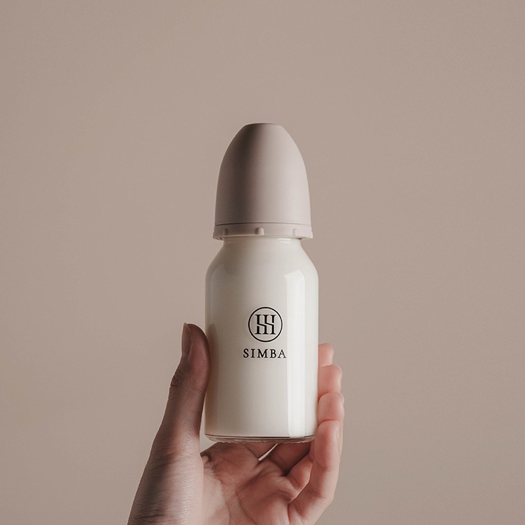 【Simba 小狮王辛巴】蕴蜜质金玻璃标准防胀气奶瓶 120ml - 奶瓶/奶嘴 - 玻璃 透明