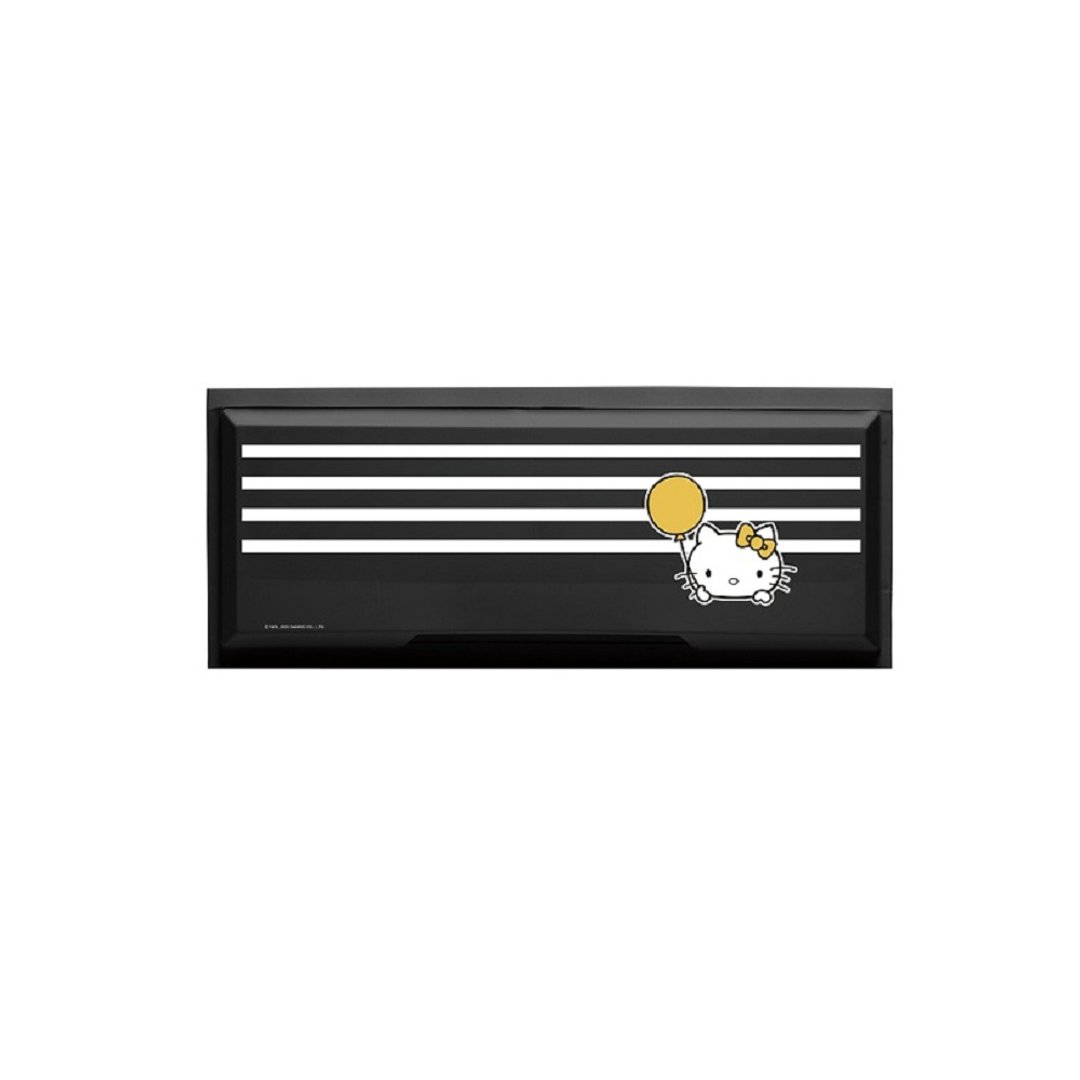 【树德 livinbox】MB-5501BS7 白条纹黑底Kitty单层收纳柜 3入组 - 收纳用品 - 塑料 黑色