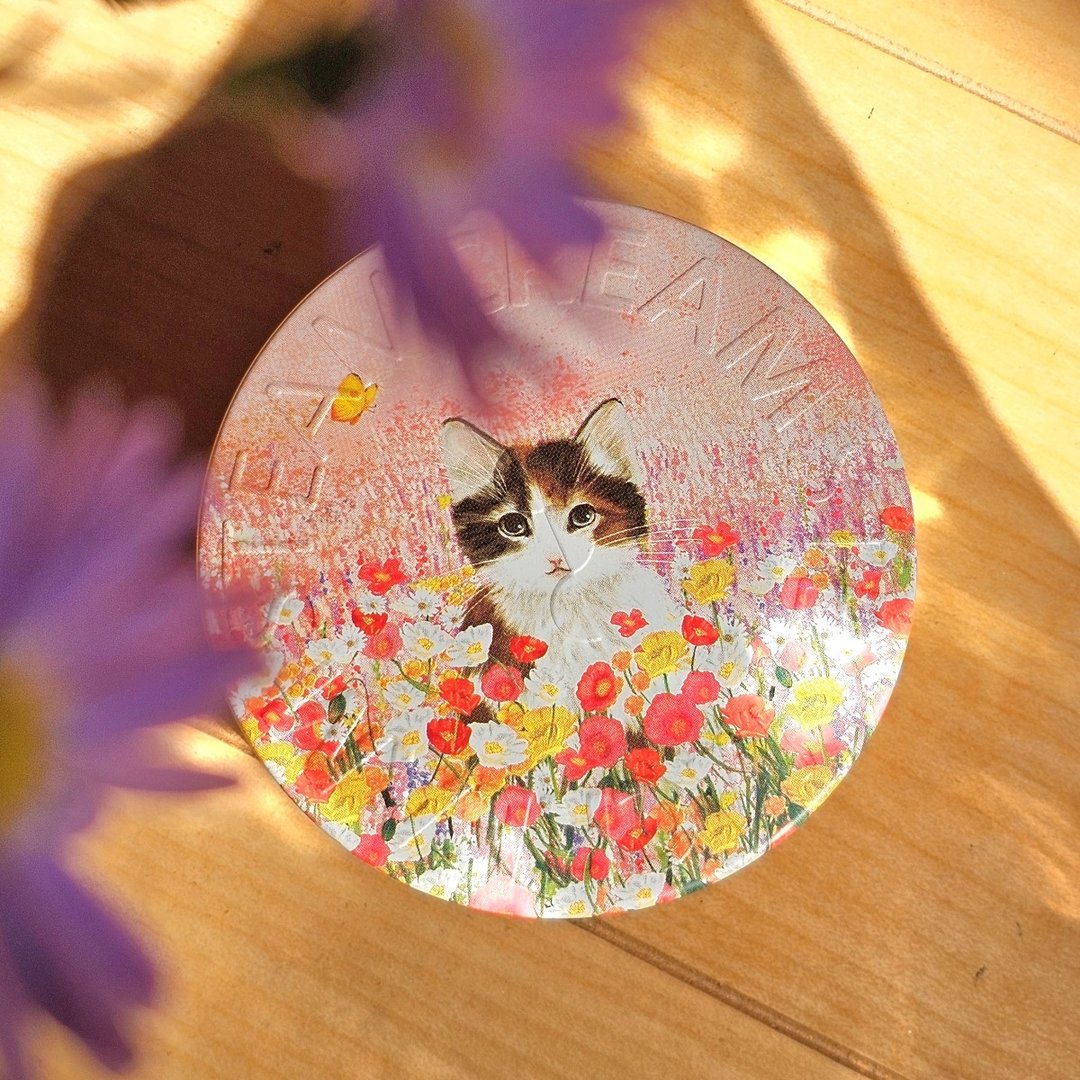 【粉嫩春意】1479 猫与花 优雅三花猫 75g 送礼 - 日霜/晚霜 - 其他材质 